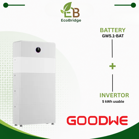 GoodWe GW5.1-BAT (5 kWh Usable) Battery Module.